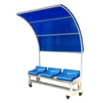Team shelters curved roof
